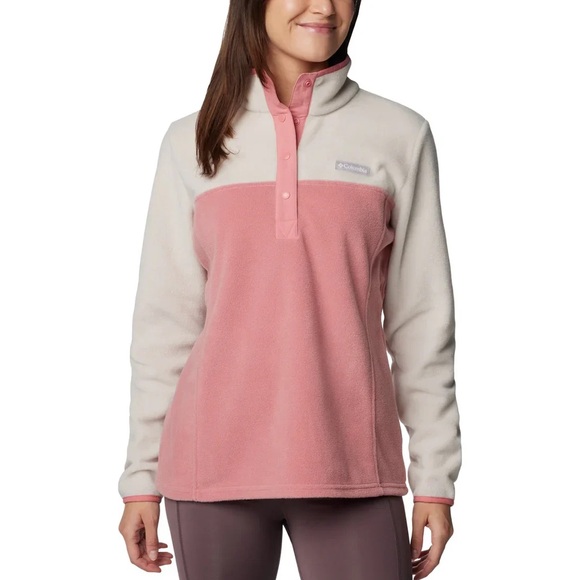 Columbia Sweaters - Columbia Benton Springs Half Snap Pullover Fleece Sweater